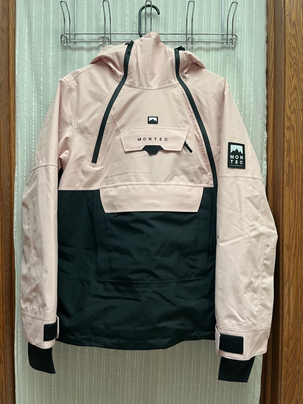 Montec Doom W Snowboard Jacket Women Soft Pink/Black Sz L - Picture 5 of 16